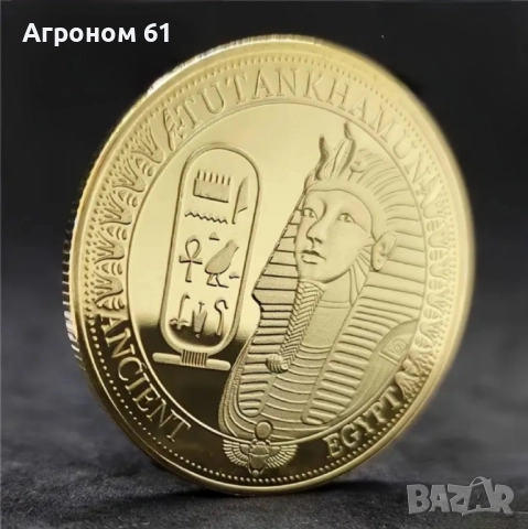 Монети Египетски златни сувенири или подарък , снимка 3 - Колекции - 52107639