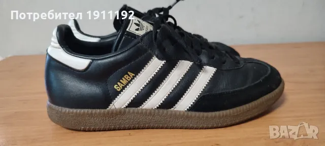 Adidas Samba. Номер 37 1/3. Естествена кожа., снимка 1 - Детски маратонки - 47245783