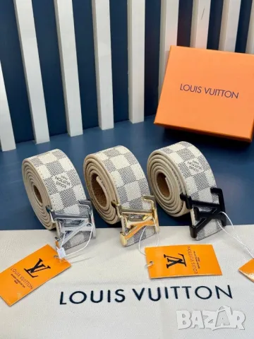 колани от естествена кожа в кутия louis vuitton , снимка 2 - Колани - 49221378