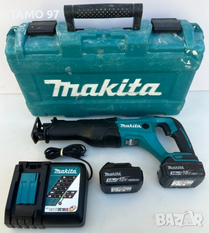 Makita DJR186 - Акумулаторен саблен трион 2x18V 3.0Ah