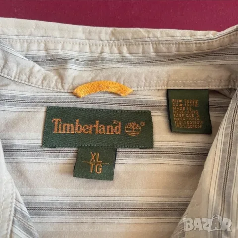 Timberland мъжка риза с дълъг ръкав размер XL, снимка 2 - Ризи - 47859703