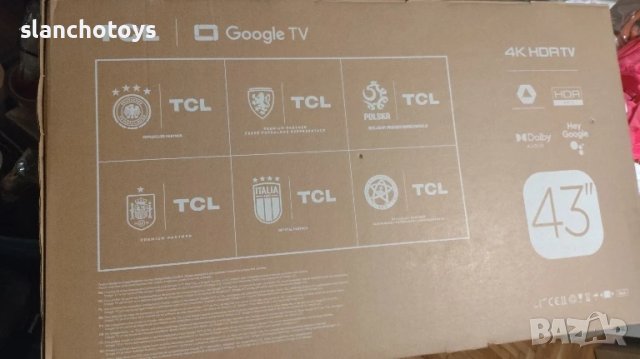 Google Телевизор  TCL 43", снимка 2 - Телевизори - 50979625