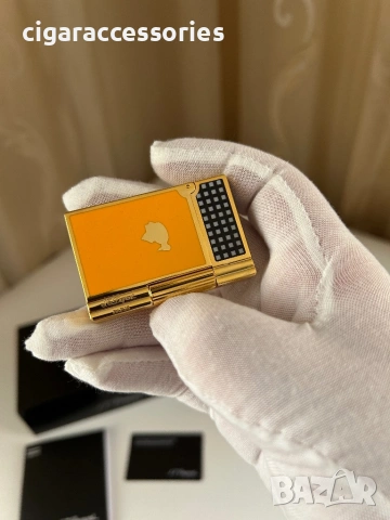 Запалка S.T. Dupont Cohiba Gatsby (2003) – 2 пламъка, снимка 4 - Запалки - 53047548