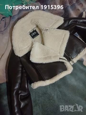 Дамско яке на Зара късо 