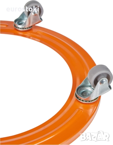 Broncinox 10118 Com Gas  - Метална поставка с колела за бутилка с бутан, за кани за вода, саксии, снимка 2 - Други стоки за дома - 51458070