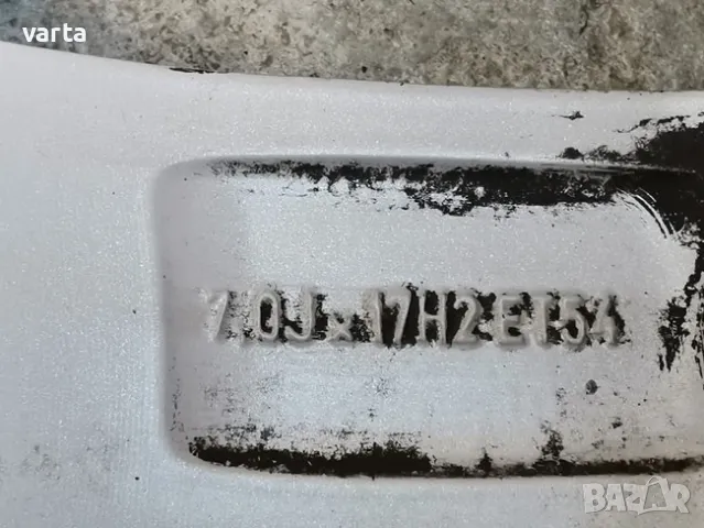 4бр ОРИГИНАЛНИ VW, МАГНЕЗИЕВИ джанти ФОЛКСВАГЕН 7x17,5x112, снимка 10 - Гуми и джанти - 50317224