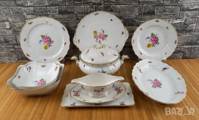 Hutschenreuther Dresden сервиз за кафе и хранене, снимка 2 - Сервизи - 50659228