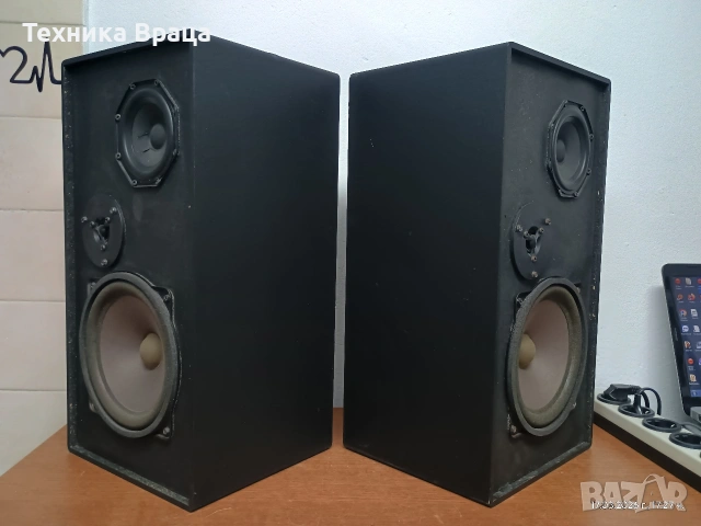 Трилентови немски тонколони EXPERT с качествен звук. Изпращам видео. , снимка 8 - Тонколони - 53882641