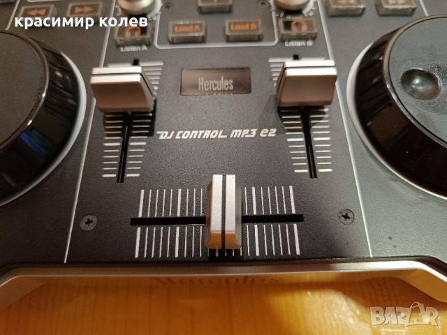 DJ контролер "HERCULES MP3 E2", снимка 4 - Ресийвъри, усилватели, смесителни пултове - 46472973