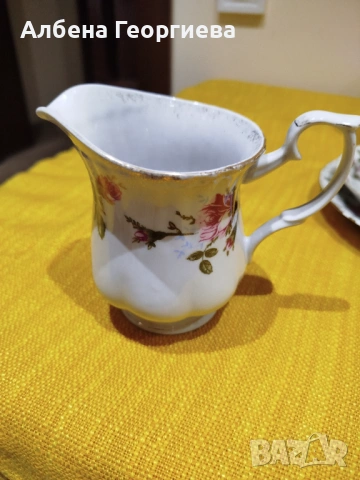 Порцеланов сервиз за кафе 🍵🌹🍵🌹„CHODZIEZ “POLAND, снимка 11 - Сервизи - 53425116