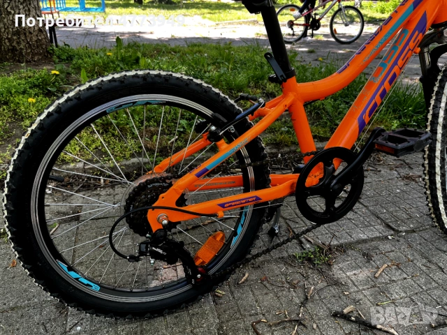 Детско колело Cross Speedster 20” алуминий, 6 скорости – много запазено, снимка 4 - Велосипеди - 53934853