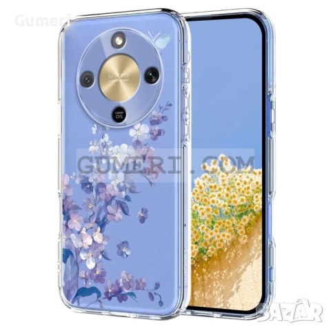 Прозрачен Гръб с Картинки за Huawei Honor Magic8 Lite