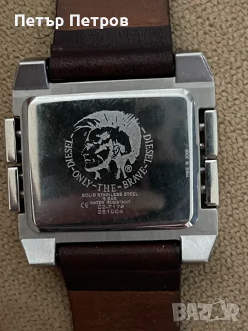 DIESEL ONLY THE BRAVE DZ-7172 251004 water resistant 50 m УНИКАТ!, снимка 4 - Мъжки - 49495526