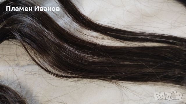 Екстеншъни от естествена коса / кичури , снимка 4 - Аксесоари за коса - 45711273
