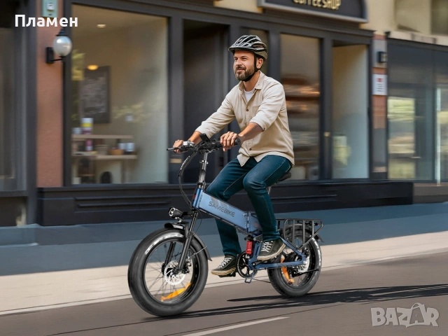 НОВО!! Електрически велосипед Samebike RS-A02 Pro 1000W 48V15Ah 45 км.ч., снимка 8 - Велосипеди - 53085422