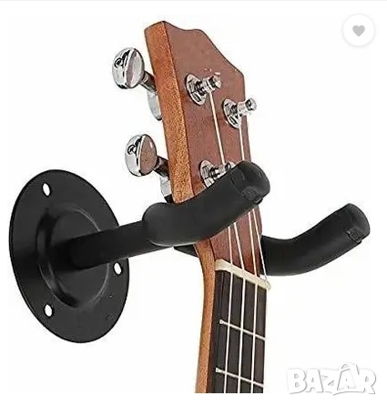 Стойка за китара за стена, закачалка луксозна омекотена QUIK LOK GS403