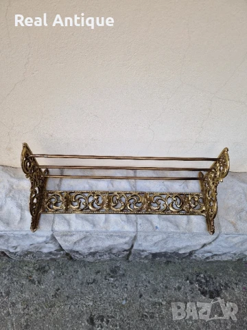 Страхотна антикварна метална стенна закачалка , снимка 4 - Антикварни и старинни предмети - 51155959