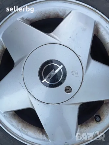Лети алуминиеви 5 броя джанти Опел Шевролет 15" ЦО 56, снимка 9 - Гуми и джанти - 50045629