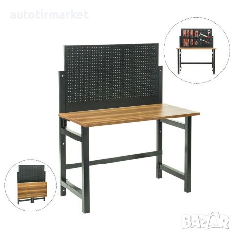 Сгъваема работна маса с панел за инструменти Stahlmayer, снимка 1 - Работни маси и бюра - 45890380