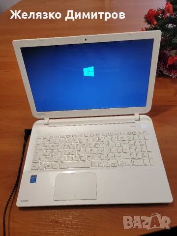 Toshiba Satellite L50-B-1VU бял, снимка 2 - Лаптопи за дома - 48499270