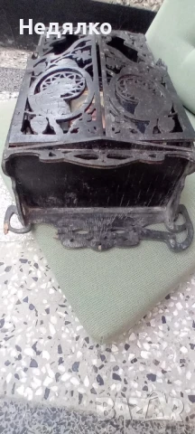 Стар иконостас,триптих,дърворезба,1934г., снимка 8 - Други ценни предмети - 51344374