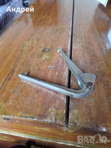 Стара алуминиева преса за чесън #24, снимка 5 - Други ценни предмети - 52946700