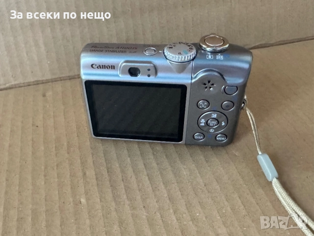 ЗА ЧАСТИ! Цифров фотоапарат Canon PowerShot A1100 IS , 12.1mp, снимка 2 - Фотоапарати - 51622100