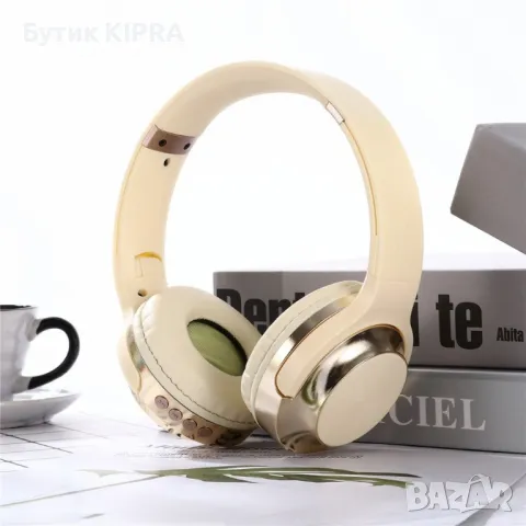 Безжични сгъваеми Bluetooth слушалки с лента, съвместими с Andorid  и iOS EP35 , снимка 2 - Безжични слушалки - 47836800