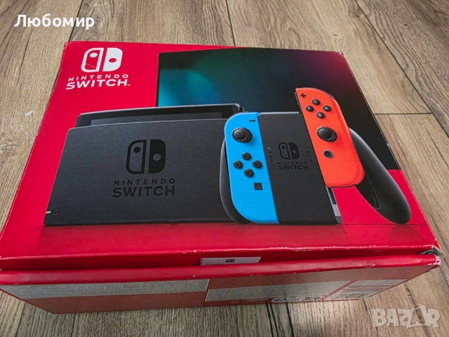 Конзола Nintendo switch + калъф, снимка 10 - Nintendo конзоли - 54295789