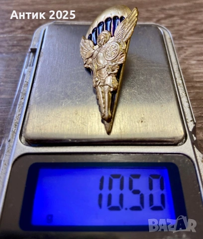 Комплект значки „Архангел Михаил“ (Украйна, ВДВ/ВДШ), снимка 5 - Колекции - 53616196