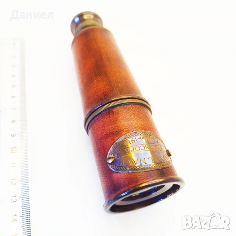 Далекоглед,  телескоп с античен дизайн , снимка 5 - Подаръци за мъже - 47643951