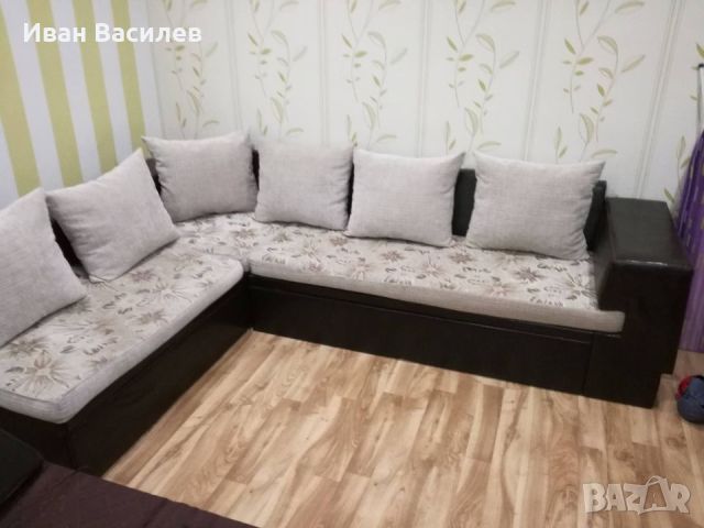 Продавам ляв холов ъгъл Икеа, снимка 1 - Дивани и мека мебел - 46653145