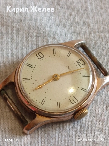 Стар мъжки часовник ЗИМ СССР рядък за КОЛЕКЦИЯ 36130, снимка 7 - Антикварни и старинни предмети - 53676387