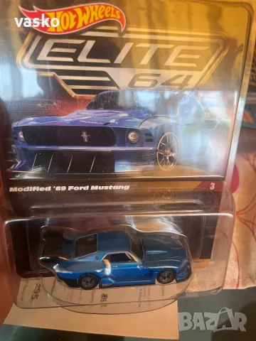 Hotwheels Elite-Mustang, снимка 3 - Колекции - 49650846