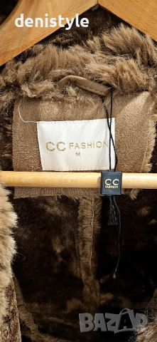 Топъл дамски кожух , снимка 5 - Палта, манта - 53528574