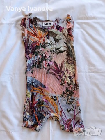 Molo 2 ромпъра  62 размер за момиченце, снимка 4 - Бебешки гащеризони - 48843589