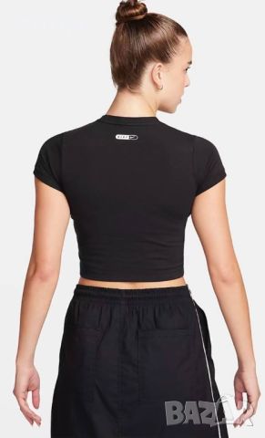 Nike Women's Cropped, Дамска тениска T-Shirt, снимка 8 - Тениски - 46155487