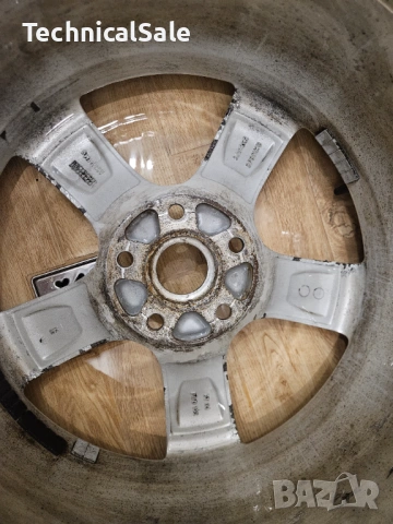 Джанти AUDI 18 " 8Jx18H2 ET31 5x112 + Гуми KUMHO WinterCraft WP52 245/40/R18 DOT:3124, снимка 5 - Гуми и джанти - 53576394