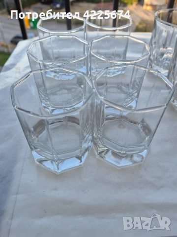 Продавам 6 бр. нови стъклени чаши, снимка 1