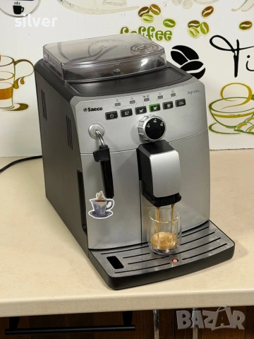 Кафемашина кафе автомат Saeco İntuita с гаранция, снимка 2 - Кафемашини - 53613639