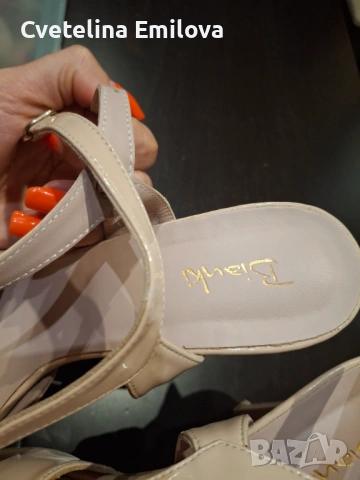 Обувки елегантни Bianki , снимка 2 - Дамски елегантни обувки - 53851504