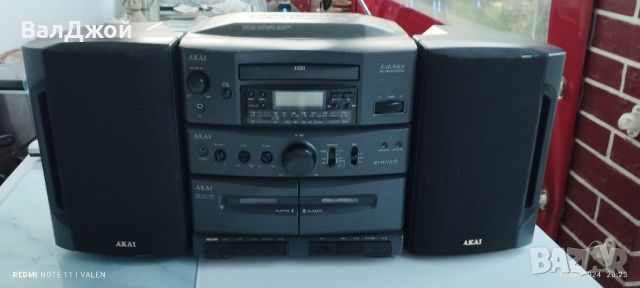 Akai PJ-W515CD, снимка 1 - Аудиосистеми - 46145811