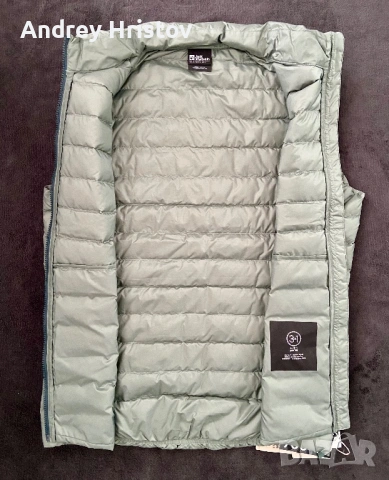 НОВ мъжки пухен елек Jakc Wolfskin , снимка 3 - Други - 54080000