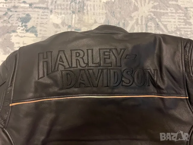 Harley Davidson яке от биволска кожа XL, снимка 6 - Якета - 47763035