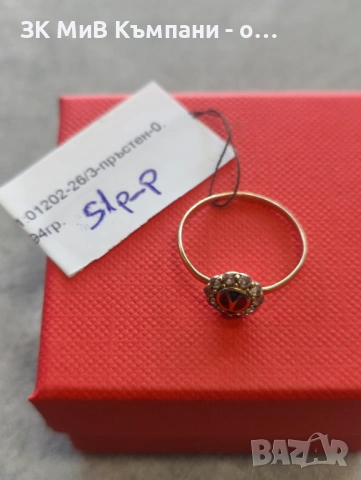 Златен пръстен 0.94гр 14к 