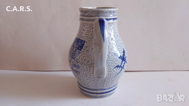 Немски Керамична Каничка и Чаша Konitz, снимка 3 - Антикварни и старинни предмети - 52143600