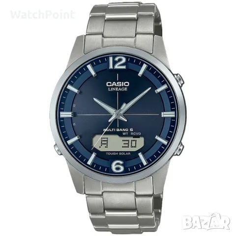 Мъжки часовник Casio Lineage Wace Ceptor Solar Titanium - LCW-M170TD-2AER, снимка 1 - Мъжки - 49072603