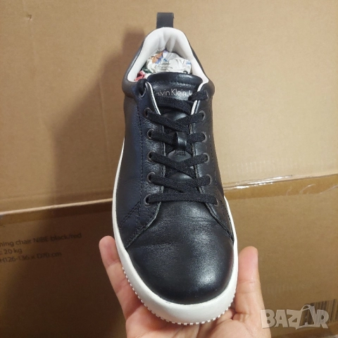 Calvin Klein номер 43 кожени сникърси / маратонки / обувки , снимка 4 - Маратонки - 51883768