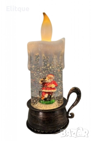 Магическа коледна свещ - декорация, снимка 3 - Други стоки за дома - 52545723