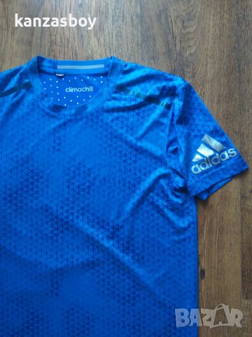 Adidas CLIMACHILL - страхотна мъжка тениска КАТО НОВА, снимка 3 - Тениски - 46124403